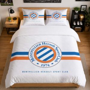 Alternative view of Housse De Couette Montpellier HSC 17 Parure de lit Ensemble De Literie - MHSC Ligue 1