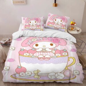 Alternative view of Housse De Couette My Melody & Hello Kitty 01 Parure de lit Ensemble De Literie