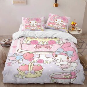 Alternative view of Housse De Couette My Melody & Hello Kitty 02 Parure de lit Ensemble De Literie