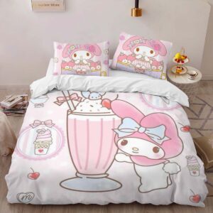Alternative view of Housse De Couette My Melody & Hello Kitty 04 Parure de lit Ensemble De Literie