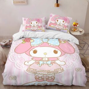 Alternative view of Housse De Couette My Melody & Hello Kitty 06 Parure de lit Ensemble De Literie