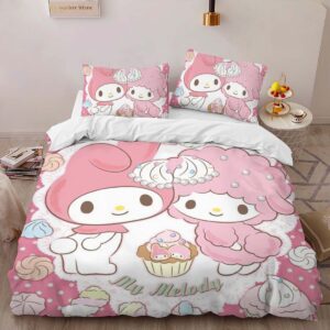 Alternative view of Housse De Couette My Melody & Hello Kitty 08 Parure de lit Ensemble De Literie