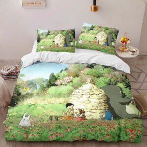 Alternative view of Housse De Couette Mon Voisin Totoro – Tous les Personnages 1 Parure de lit Ensemble De Literie