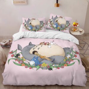 Alternative view of Housse De Couette Mon Voisin Totoro – Tous les Personnages 10 Parure de lit Ensemble De Literie