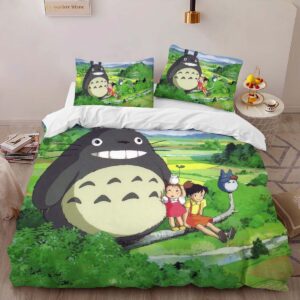 Alternative view of Housse De Couette Mon Voisin Totoro – Tous les Personnages 22 Parure de lit Ensemble De Literie