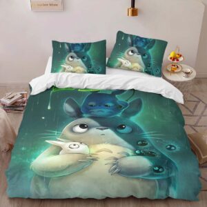 Alternative view of Housse De Couette Mon Voisin Totoro – Tous les Personnages 36 Parure de lit Ensemble De Literie