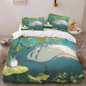 Alternative view of Housse De Couette Mon Voisin Totoro – Tous les Personnages 9 Parure de lit Ensemble De Literie