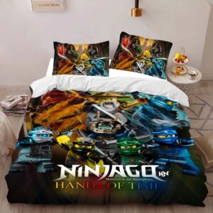 Alternative view of Housse De Couette Ninjago – Hands of Time Tous les Personnages Parure de lit Ensemble De Literie