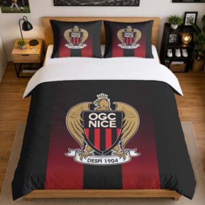 Alternative view of Housse De Couette OGC Nice 03 Parure de lit Ensemble De Literie - OGC Nissa Ligue 1