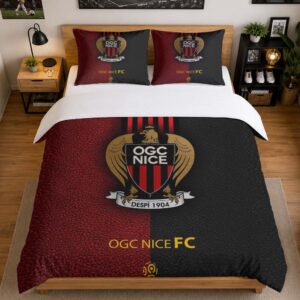 Alternative view of Housse De Couette OGC Nice 06 Parure de lit Ensemble De Literie - OGC Nissa Ligue 1