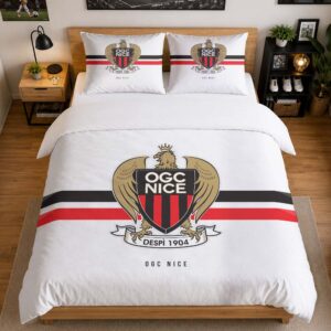 Alternative view of Housse De Couette OGC Nice 07 Parure de lit Ensemble De Literie - OGC Nissa Ligue 1