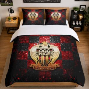 Alternative view of Housse De Couette OGC Nice 09 Parure de lit Ensemble De Literie - OGC Nissa Ligue 1