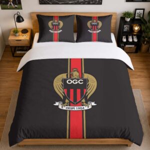 Alternative view of Housse De Couette OGC Nice 14 Parure de lit Ensemble De Literie - OGC Nissa Ligue 1