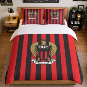 Alternative view of Housse De Couette OGC Nice 15 Parure de lit Ensemble De Literie - OGC Nissa Ligue 1