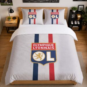 Alternative view of Housse De Couette Olympique Lyonnais 02 Parure de lit Ensemble De Literie - OL Ligue 1