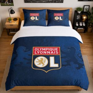 Alternative view of Housse De Couette Olympique Lyonnais 08 Parure de lit Ensemble De Literie - OL Ligue 1