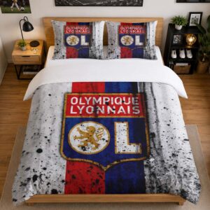 Alternative view of Housse De Couette Olympique Lyonnais 10 Parure de lit Ensemble De Literie - OL Ligue 1