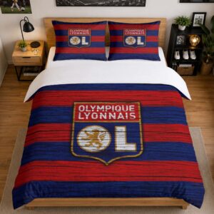Alternative view of Housse De Couette Olympique Lyonnais 12 Parure de lit Ensemble De Literie - OL Ligue 1
