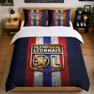Alternative view of Housse De Couette Olympique Lyonnais 13 Parure de lit Ensemble De Literie - OL Ligue 1