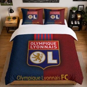 Alternative view of Housse De Couette Olympique Lyonnais 15 Parure de lit Ensemble De Literie - OL Ligue 1