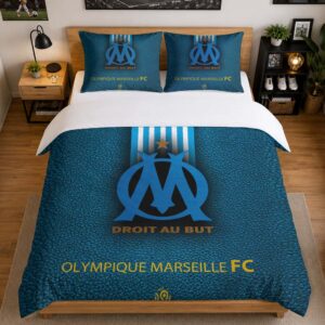 Alternative view of Housse De Couette Olympique de Marseille 09 Parure de lit Ensemble De Literie - OM Ligue 1