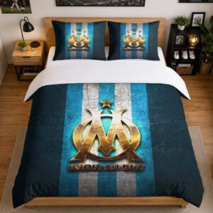 Alternative view of Housse De Couette Olympique de Marseille 10 Parure de lit Ensemble De Literie - OM Ligue 1