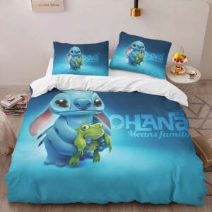 Alternative view of Housse De Couette Ohana signifie famille Lilo & Stitch Parure de lit Ensemble De Literie