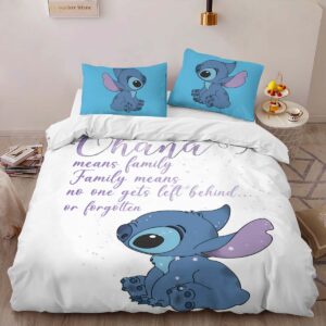 Alternative view of Housse De Couette Ohana signifie famille Lilo & Stitch 2 Parure de lit Ensemble De Literie