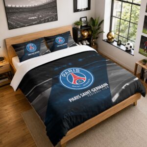 Housse De Couette Paris Saint-Germain 1 Parure de lit Ensemble De Literie - PSG Ligue 1