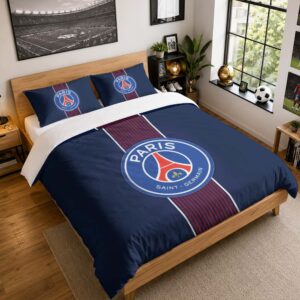 Housse De Couette Paris Saint-Germain 10 Parure de lit Ensemble De Literie - PSG Ligue 1