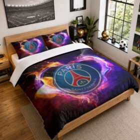 Housse De Couette Paris Saint-Germain 15 Parure de lit Ensemble De Literie – PSG Ligue 1