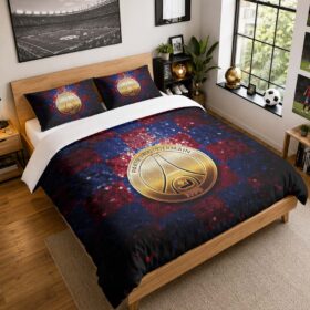 Housse De Couette Paris Saint-Germain 21 Parure de lit Ensemble De Literie – PSG Ligue 1