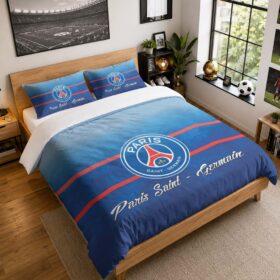 Housse De Couette Paris Saint-Germain 23 Parure de lit Ensemble De Literie – PSG Ligue 1