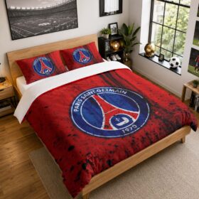 Housse De Couette Paris Saint-Germain 25 Parure de lit Ensemble De Literie – PSG Ligue 1