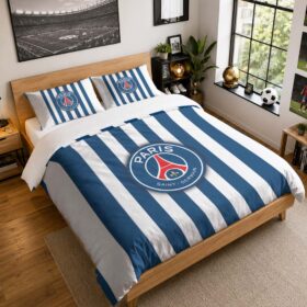 Housse De Couette Paris Saint-Germain 30 Parure de lit Ensemble De Literie – PSG Ligue 1