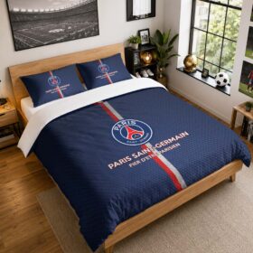 Housse De Couette Paris Saint-Germain 6 Parure de lit Ensemble De Literie – PSG Ligue 1