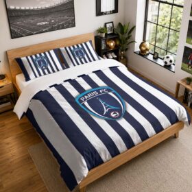 Housse De Couette Paris FC 08 Parure de lit Ensemble De Literie – PFC Ligue 2