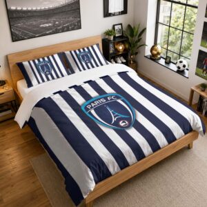 Housse De Couette Paris FC 08 Parure de lit Ensemble De Literie - PFC Ligue 2