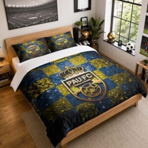 Housse De Couette Pau FC 01 Parure de lit Ensemble De Literie - PFC Ligue 2