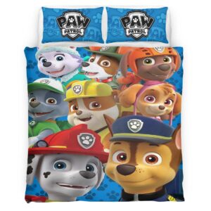 Housse De Couette Pat’ Patrouille 23 Parure de lit Ensemble De Literie