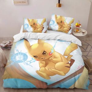 Alternative view of Housse De Couette Pikachu 3 Parure de lit Ensemble De Literie