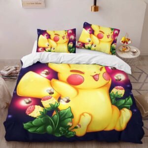 Alternative view of Housse De Couette Pikachu 4 Parure de lit Ensemble De Literie