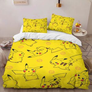 Alternative view of Housse De Couette Pikachu Pokémon 3 Parure de lit Ensemble De Literie