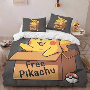 Alternative view of Housse De Couette Pikachu Pokémon 4 Parure de lit Ensemble De Literie