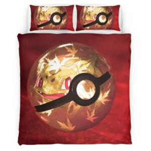 Housse De Couette Poké Ball 2 Parure de lit Ensemble De Literie