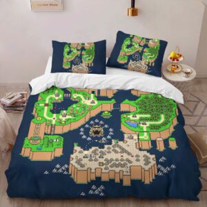 Alternative view of Housse De Couette Carte du Monde Pokémon Parure de lit Ensemble De Literie