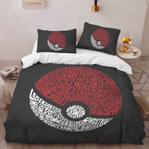Alternative view of Housse De Couette Poké Ball Pikachu Pokémon Parure de lit Ensemble De Literie