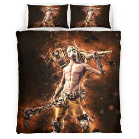 Housse De Couette Psycho Bandit Fortnite Skin 4 Parure de lit Ensemble De Literie