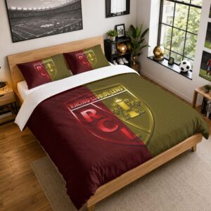 Housse De Couette RC Lens 03 Parure de lit Ensemble De Literie - RCL Ligue 1