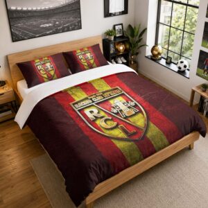 Housse De Couette RC Lens 04 Parure de lit Ensemble De Literie - RCL Ligue 1